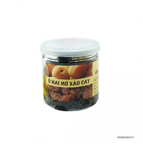 Ô Mai Mơ Xào Cay Đặc Sản Tiến Thịnh 200gr Ô Mai Mơ Xào Cay Đặc Sản Tiến Thịnh 200gr